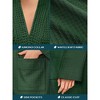 PAVILIA Women Waffle Knit  Robe, Soft Cozy Breathable Lightweight Long Bathrobe with Pockets for Shower Spa House - 3 of 4