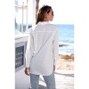 Women's Long Sleeve Button Down Blouse Shirt - LASCANA - 2 of 4