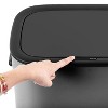 Motion Sensor Trash Can, 14.5 Gallon/55 L Stainless Steel Garbage Can with Soft-Close Lid & Handle, Touchless Waste Bin for Home, Office - 2 of 4