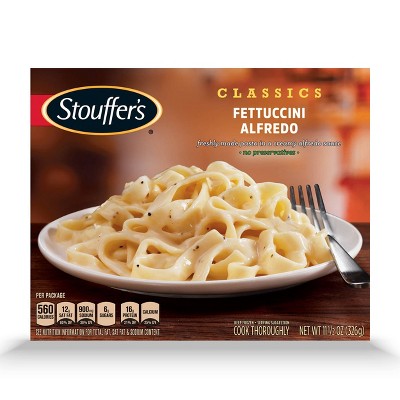 Stouffers Classics Fettuccini Frozen Alfredo - 11.5oz : Target