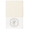 Linum Home Textiles 100% Turkish Cotton MONICA 3PC Embellished Towel Set - 3 of 4