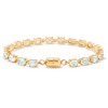 Ross-Simons Ethiopian Opal Tennis Bracelet in 18kt Gold Over Sterling - 3 of 4
