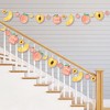 Big Dot of Happiness Sweet as a Peach - Fruit Themed Baby Shower or Birthday Party DIY Decorations - Clothespin Garland Banner - 44 Pieces - 2 of 4
