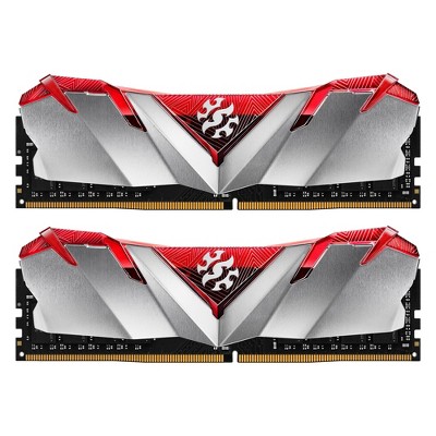 XPG GAMMIX D30 Desktop Memory: 16GB (2x8GB) DDR4 3200MHz CL16 Red - 2pc