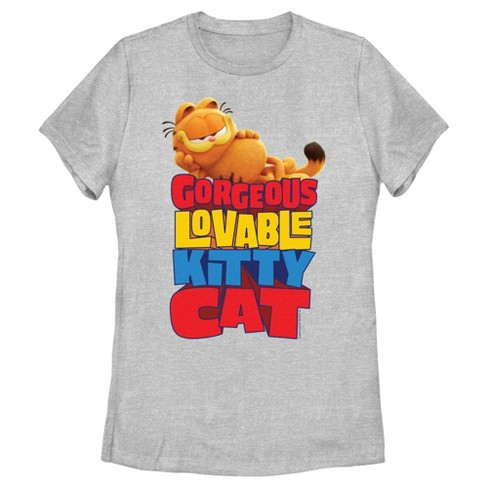 Women's The Garfield Movie Gorgeous Loveable Kitty Cat T-Shirt - image 1 of 3