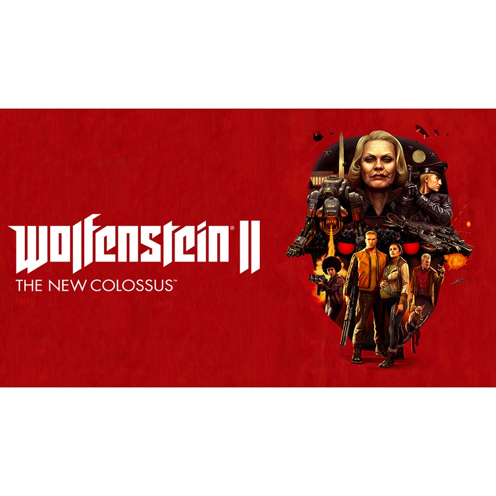 Photos - Game Nintendo Wolfenstein II: The New Colossus -  Switch  (Digital)
