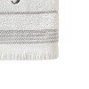 SKL Home By Saturday Knight Ltd Casual Monogram Bath Towel J - 28X54", White - 2 of 3