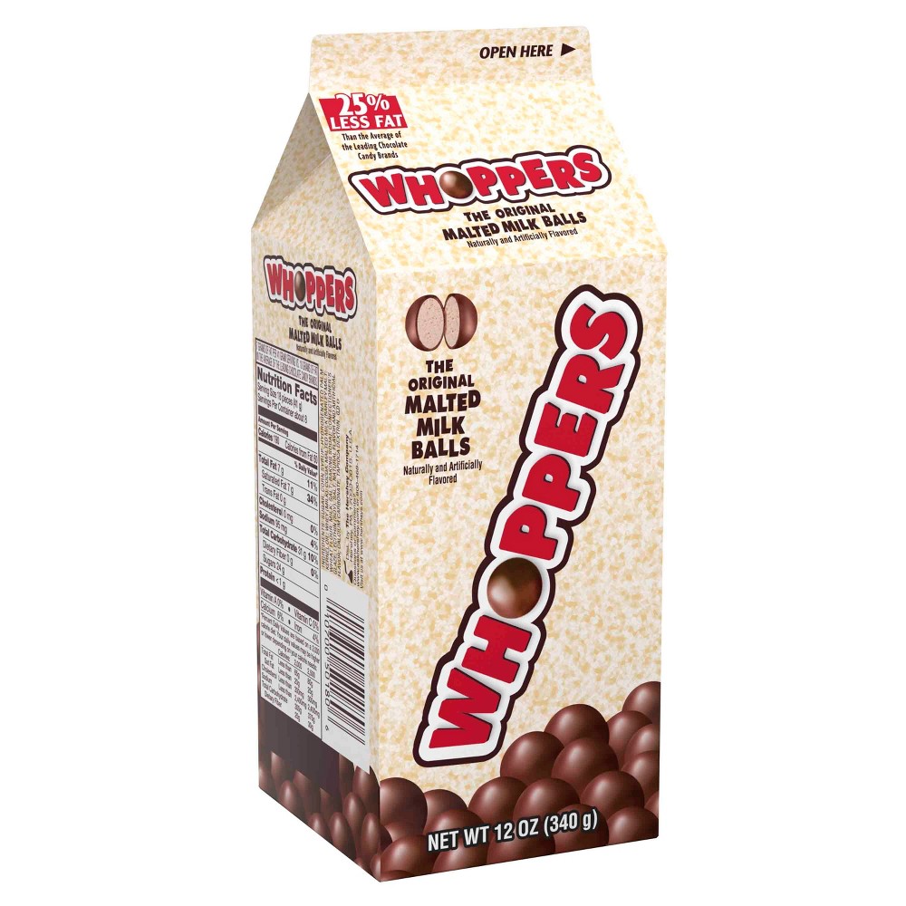 UPC 010700501806 product image for WHOPPERS Malted Milk Balls - 12oz | upcitemdb.com