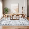 Boho Area Rugs Rug  Vintage Washable Rug Indoor Mats for Entryway Distressed Soft Bedroom Rug Non Slip Throw Rugs - 2 of 4