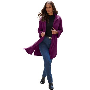 Roaman's Plush Fleece Driving Coat - 1 of 4