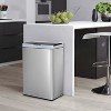 BestMassage 13 Gallon/50Liter Trash Can Stainless Steel Kitchen Garbage Can with Soft Close Lid and Odor Control Automatic Touch Free Waste Bin - 2 of 4