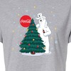 Women's - Coca-Cola - Christmas Tree Cropped Graphic T-Shirt - 2 of 4