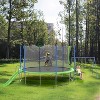 ELJGET 12/14 ft Trampoline with Slide & Swings, Recreational Trampoline with Basketball Hoop & Ladder, Outdoor Backyard Trampoline for Kids & Adults - 3 of 4