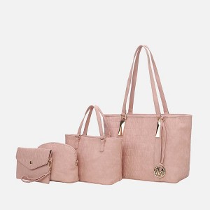 MKF Collection Arya Signature Vegan Leather Tote Bag for Women Versatile Handbag Purse by Mia K - 1 of 4