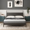 Costway 8'' Jacquard Mattress Gel Infused Memory Foam Medium Firm Bamboo Charcoal Queen\Full - 3 of 4
