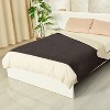 Catalonia Waterproof Bed Blanket for Womens Mens, Cozy Fleece Lining Throws for Bed Essentials, Protector Cover for Couch Bed - 2 of 4