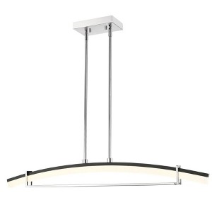 Z-Lite Arc 1 - Light Chandelier in  Chrome - 1 of 3