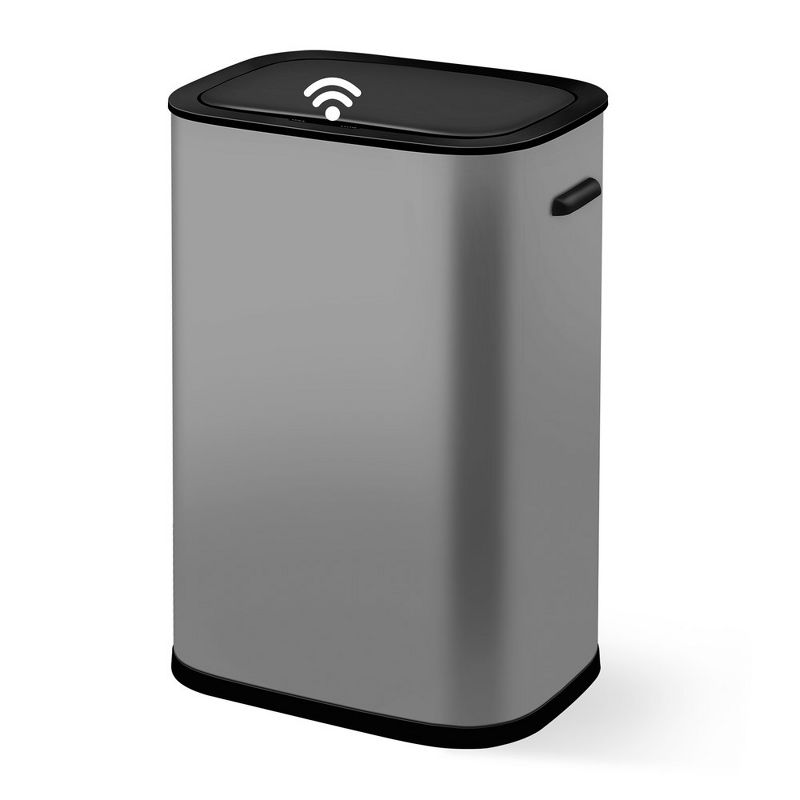 Touchless Trash Can 14.5 Gallon/55 L, Automatic Sensor Rectangle Garbage Bin, 1 of 7