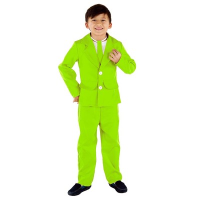 Dress Up America Party Suit Set For Kids - Medium - Lime Green : Target