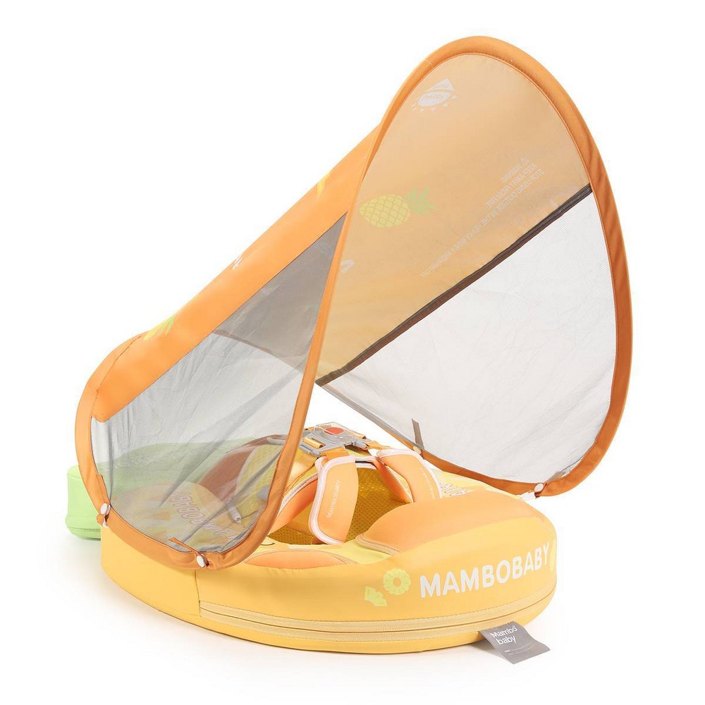 Mambobaby Trendy Voyager Pineapple Pool Loungers - Yellow