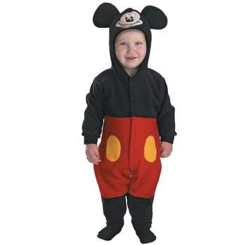 Infant Mickey Mouse Costume - Size 12-18 months - Black