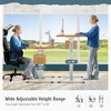 DOMETOUR Height Adjustable Electric Standing Desk, Sit Stand Up Down Computer Table, Ergonomic Memory Desktop Workstation - 3 of 4
