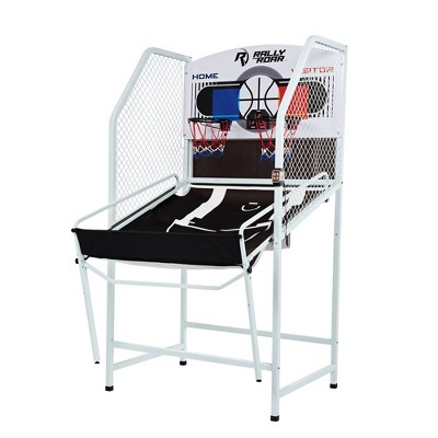 Foldable Indoor Outdoor Arcade Basketball Game with LED Scorer and Steel Frame