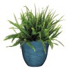 Classic Home and Garden Indoor/Outdoor Round Honeysuckle Resin Flower Pot Planter - 2 of 4