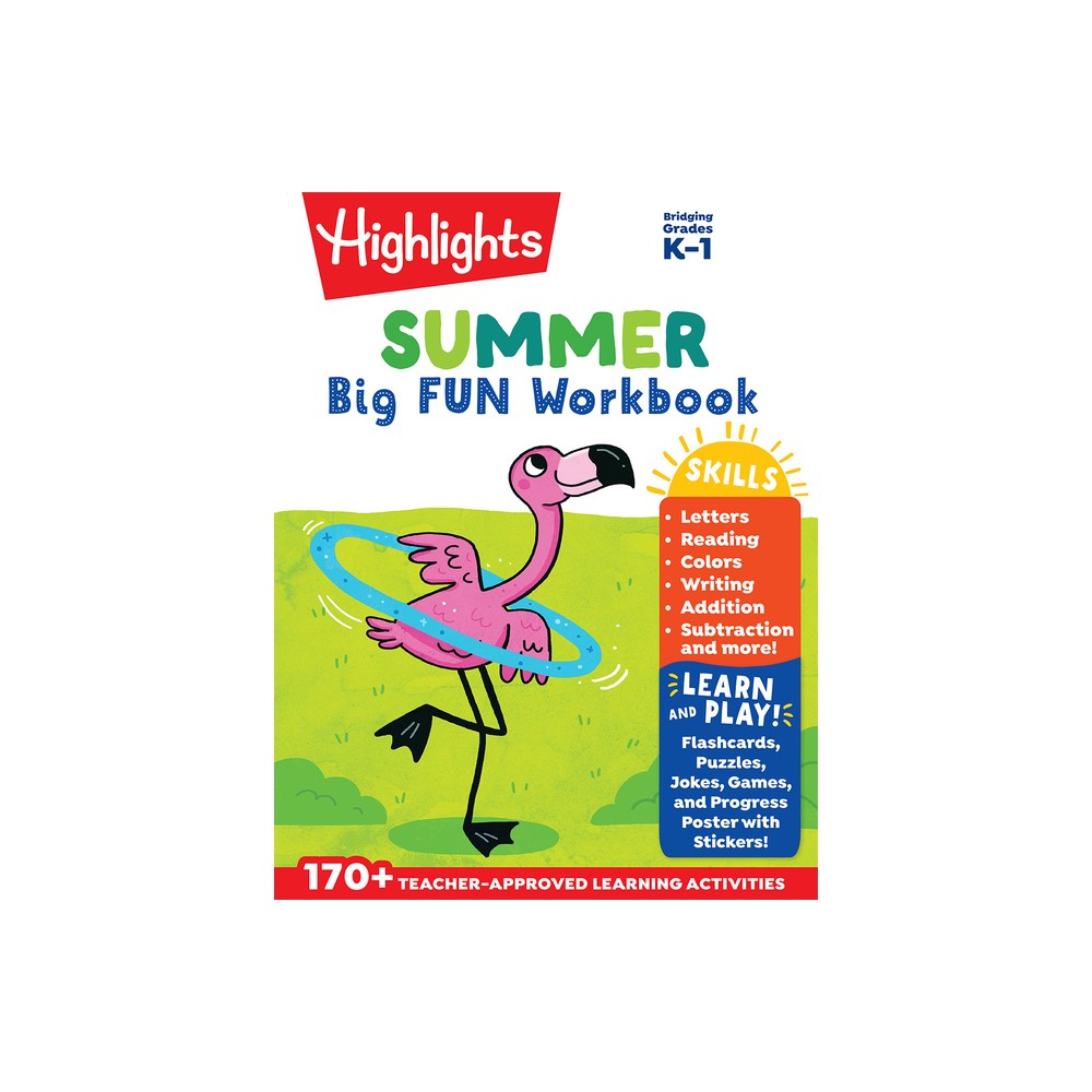 Summer Big Fun Workbook Bridging Grades K & 1 : Bridging Grades K & 1 - by HL (Paperback)