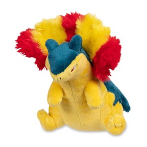 Pokemon Center: Sitting Cuties: Typhlosion Plush # 157 -  Generation 2 - 6 In - 1 of 4