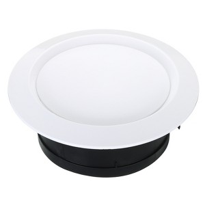 Unique Bargains ABS Plastic Adjustable Round with Screen Home Air Vent Cover - 1 of 4