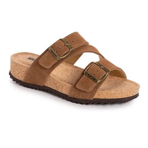 Muk Luks Womens Poppy Sandal Cognac 8 Target