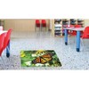 Ashley Productions® The Original Fun Mat™, Welcome Mat, 15.5" x 23.5", Butterfly Welcome - 3 of 4