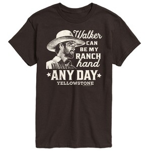 Men's - Yellowstone - Walker Ranch Hand Short Sleeve Graphic T-Shirt - 1 of 4