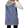 Women's Detachable Hood Vest - White Birch - 2 of 3