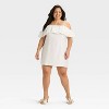 Women's Ruffle Mini A-Line Dress - A New Day™ - 3 of 3