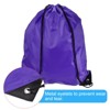 Unique Bargains Gym Sports Outdoor Traveling Nylon Drawstring Bag 10 Pcs - 3 of 3