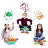 PICASSO-TILES 108 Piece Magnetic Puzzle Cube, Educational Building Blocks, STEM Toy for Kids - 4 of 4