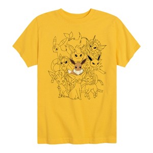 Boys' - Pokémon - Eevee Evolutions Short Sleeve Graphic T-Shirt - 1 of 4