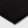 17x24 Velveteen Grid Memory Foam Bath Rug Navy Blue - Room Essentials™ :  Target