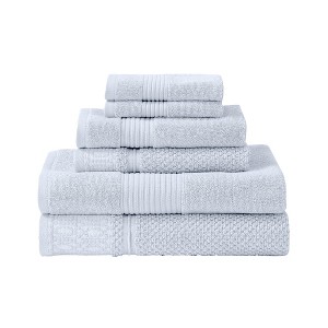 Modern Threads Astra Jacquard 6-Piece Cotton Towel Set - 1 of 4