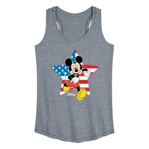 Women's - Disney - Americana Graphic Racerback Tank - 1 of 4