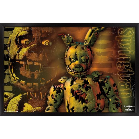 Trends International Five Nights At Freddy's Movie - Foxy One Sheet Framed  Wall Poster Prints Black Framed Version 22.375 X 34 : Target
