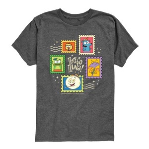 Boys' - Lets Go Luna - Luna Stamps Short Sleeve Graphic T-Shirt - 1 of 4