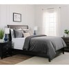 Chanasya Velvet Velour Duvet Cover Set - 3 of 4