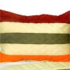 Slickblue Quilt Set Full/Queen with 2 Shams, Pre-Washed Reversible Design, Stripes Pattern, 5 Colors, 3 Piece - 2 of 4