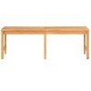 Patio Bench 70.9" Solid Teak Wood - 3 of 4