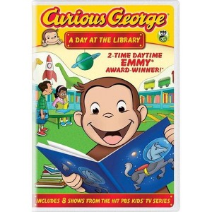 Curious George: A Day at the Library (DVD) - 1 of 1