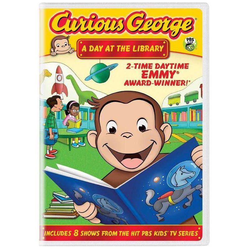 Curious George: A Day at the Library (DVD), 1 of 2
