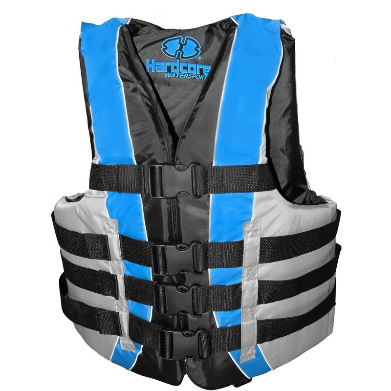 Hardcore High Visibility USCG Approved Life Jackets For Adults | Fully Enclosed, 1 of 3
